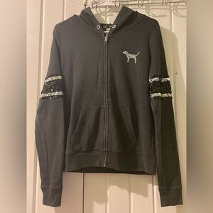 VS PINK BLING hoodie-small EUC